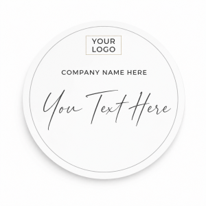100 Pcs Custom Design Thank-You Stickers