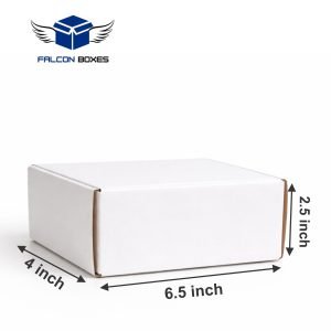 (6.5x4x2.5) White QuickPack Mailer Box